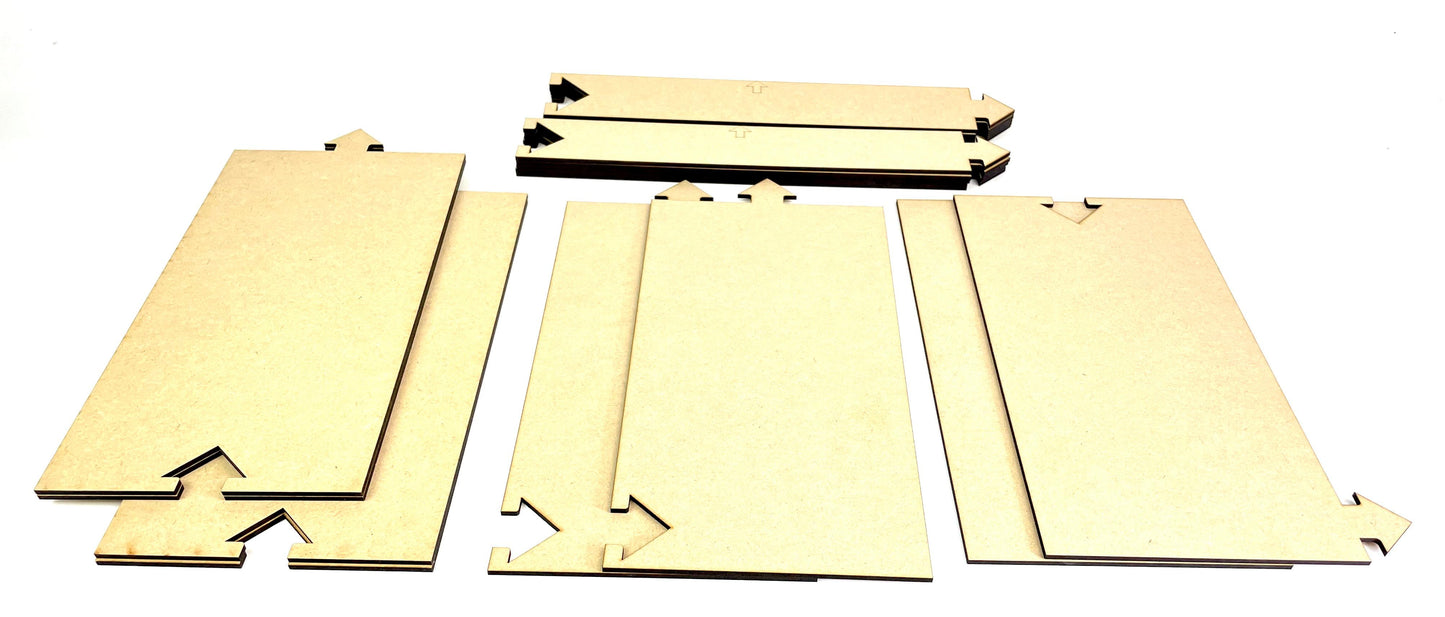 44"x60" Border Set – Laser Cut 3mm MDF