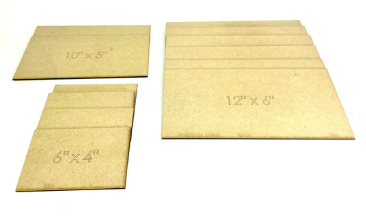 Terrain Layout Bases For GW layouts – Laser Cut 3mm MDF