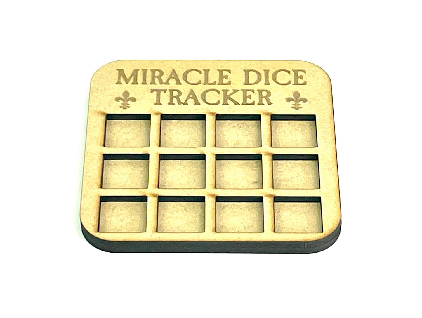 Miracle Dice Tracker – Laser Cut 3mm MDF